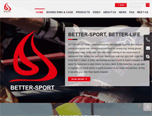 Tablet Screenshot of better-sport.com